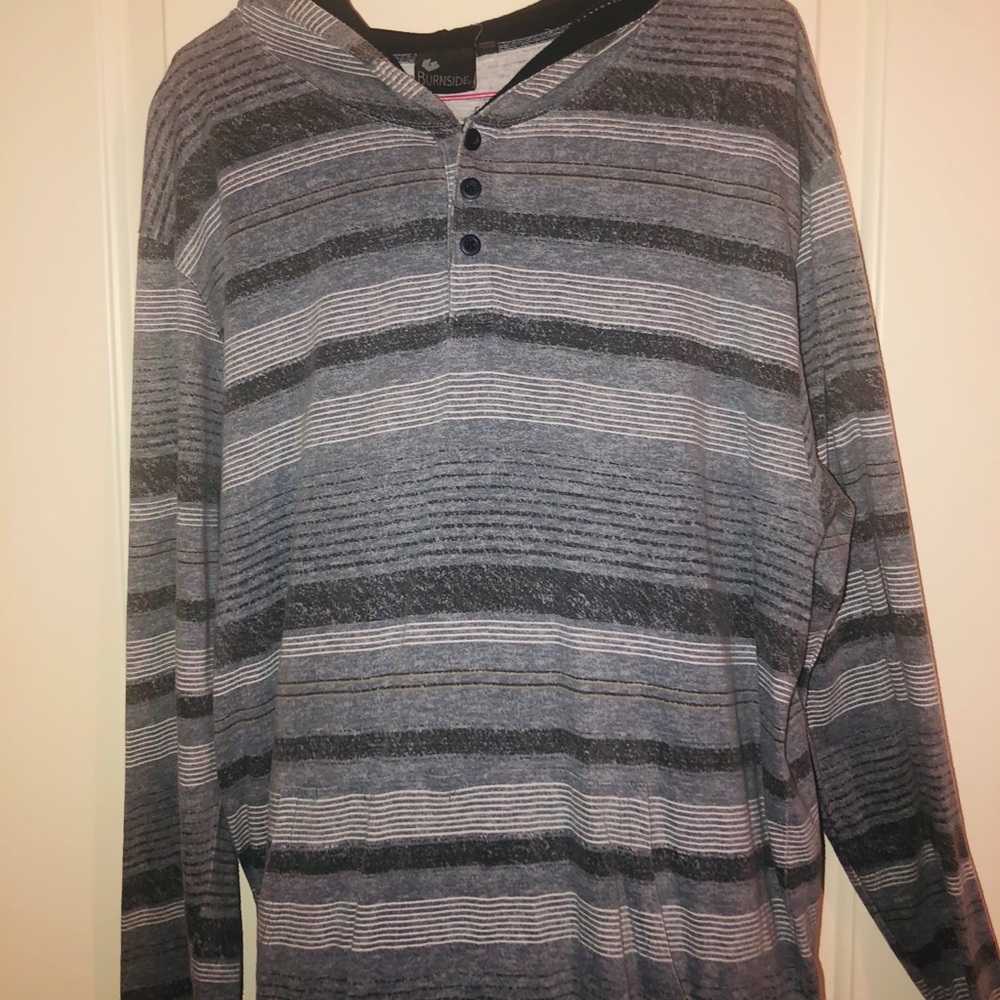 Boho stripped hoodie